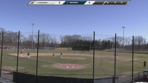 Thumbnail for entry Brandeis Baseball vs Eastern Nazarene