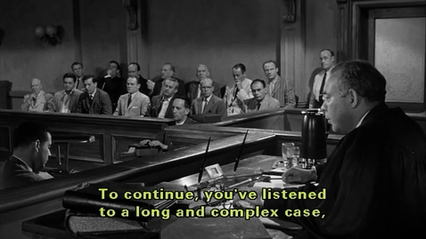 Thumbnail for 12 Angry Men Subtitled - FULL 30 MINUTE CLIP 2023