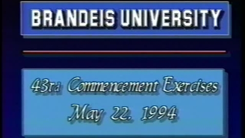 Thumbnail for Commencement 1994