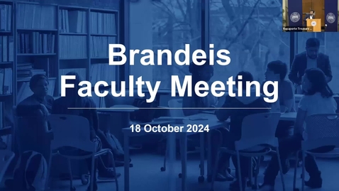 Thumbnail for 2024.10.18 Faculty Meeting