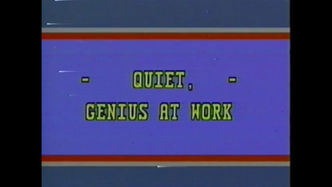 Thumbnail for The Creative Process: Quiet, Genius at Work
