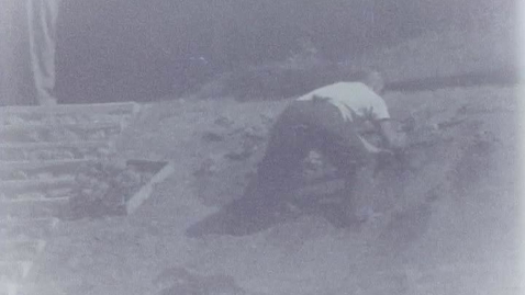 Thumbnail for Ullman Amphitheater construction and Brandeis Festival of the Creative Arts 1952 original film footage [no sound]