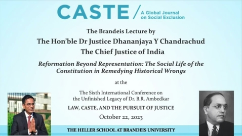 Thumbnail for Keynote: The Hon’ble Dr Justice Dhananjaya Y Chandrachud, The Chief Justice of India