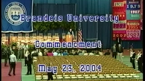 Thumbnail for Commencement 2004