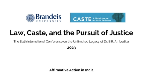 Thumbnail for Affirmative Action In India