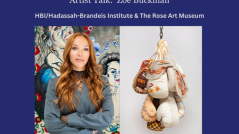 Thumbnail for Artist Talk: Zoë Buckman