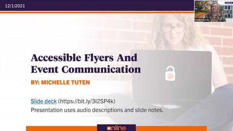 Thumbnail for 2021 - Accessible Event Flyers and Communications