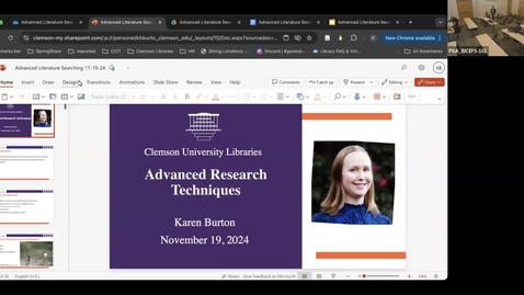 Thumbnail for Advanced Literature Searching Techniques