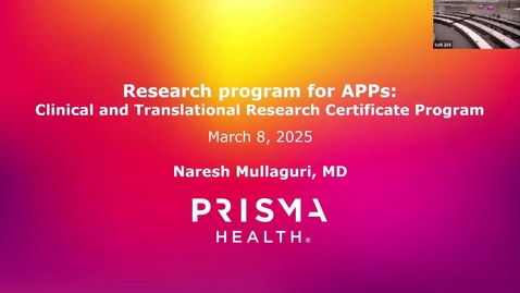 Thumbnail for APP Conference 2025 Inpatient Naresh Mullaguri