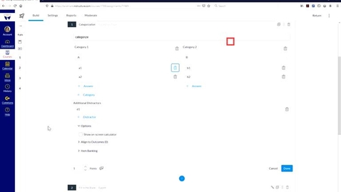 Thumbnail for Distractor  - Canvas New Quizzing - NVDA 2020.3 FireFox 82.0