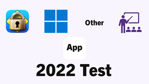 Thumbnail for 2022 Respondus LDB and M Win10 Keyboard and Zoom Faculty