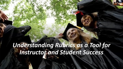 Thumbnail for OTEI Workshop_Understanding Rubrics as a Tool for Instructor and Student Success_Spring 2024