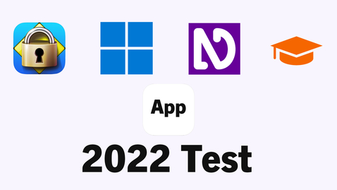Thumbnail for 2022 Respondus LDB and M Win10 NVDA Student