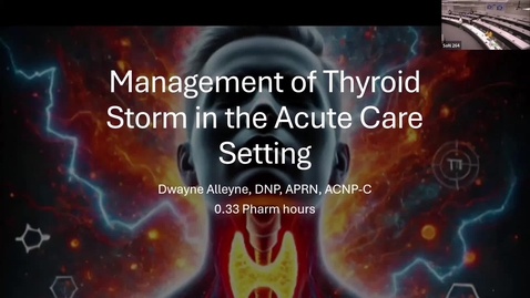 Thumbnail for APP Conference 2025 Inpatient Dwayne Alleyne