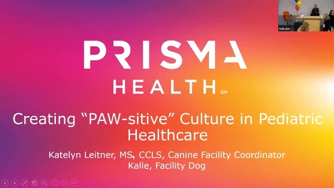 Thumbnail for Creating PAWsitive Culture in Pediatric Healthcare - Katelyn Leitner, Child Life Specialist