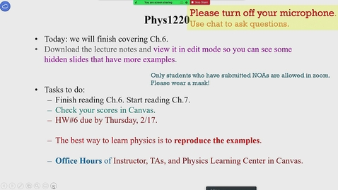 Thumbnail for PHYS 1220 - 002 - 2/23/2022 9:57:58 AM
