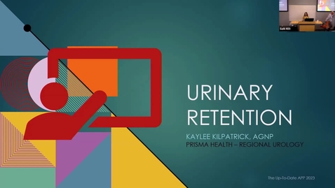 Thumbnail for Urinary Retention - Kaylee Kilpatrick, NP
