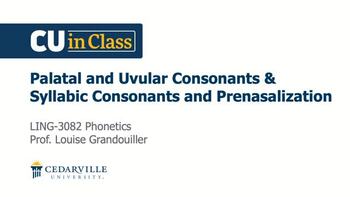 View thumbnail for Linguistics – Phonetics