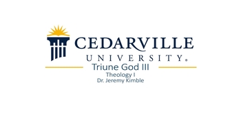 View thumbnail for Theology I: Triune God (part 3)