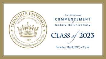View thumbnail for The 127th Commencement of Cedarville University - Saturday, 2 p.m.