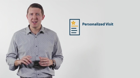 Thumbnail for Selecting a Visit Option