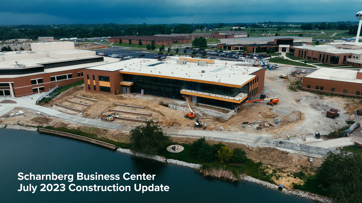 Scharnberg Business Center Construction Update for July 2023