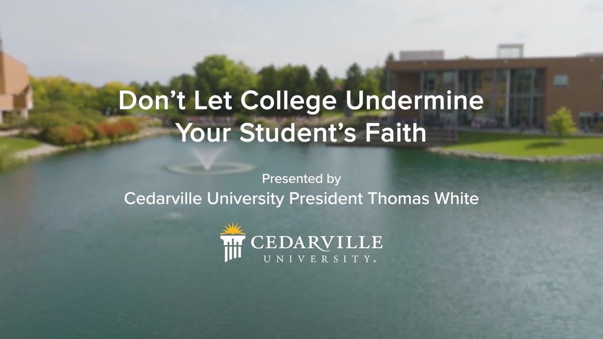 Don’t Let College Undermine Your Student’s Faith - For Homeschoolers ...