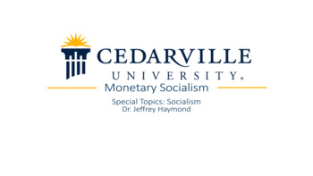 View thumbnail for Monetary Socialism