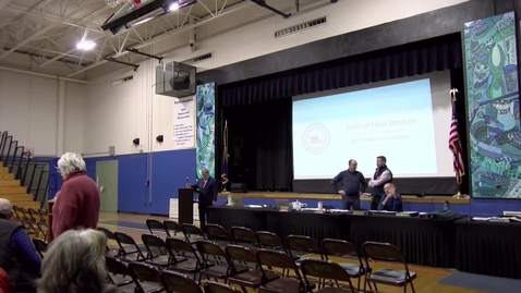 Thumbnail for New Boston Town Deliberative - February 3, 2025