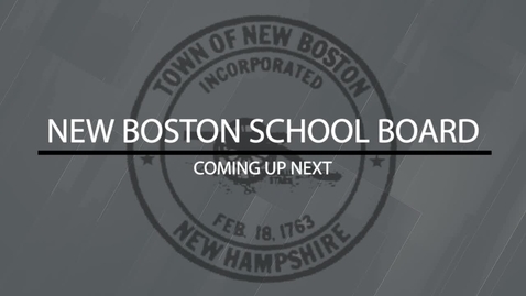 Thumbnail for New Boston School Board - February 18, 2026