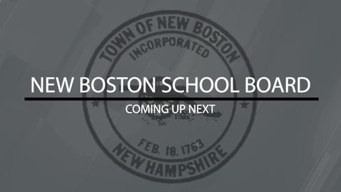 Thumbnail for New Boston School Board - April 23, 2026