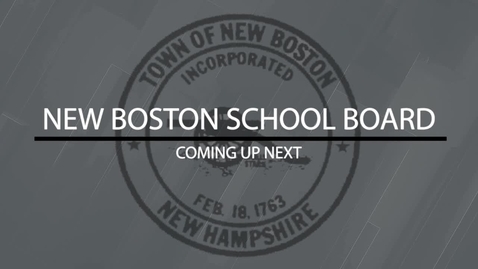 Thumbnail for New Boston School Board - January 21, 2026