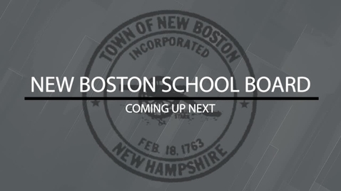 Thumbnail for New Boston School Board - September 10, 2025