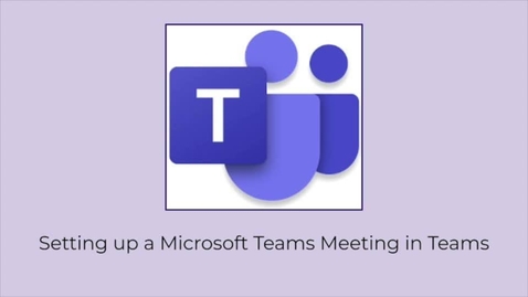 Thumbnail for Teams Meeting-Teams App Scheduling