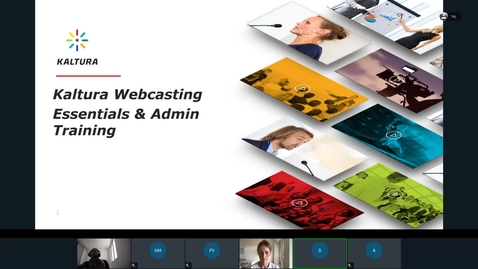 Thumbnail for Rec- Jun 15, 2022 5:05 PM - Webcasting Essentials and Admin Webinar.mp4