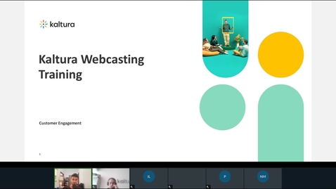 Thumbnail for July 30, 2024 - Webcasting Essentials and Admin Training