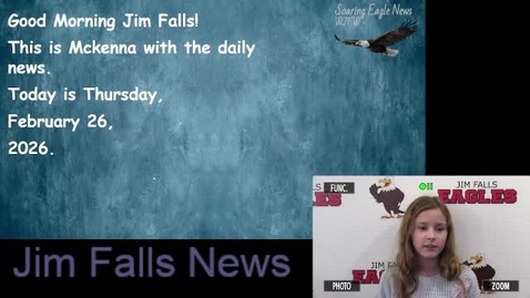 Thumbnail for Jim Falls 2026 02 26