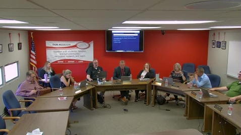 Thumbnail for CFAUSD School Board Meeting - Reconvene to Open Session - May 13, 2025