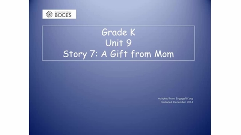 Thumbnail for Story 7 Skills Read Aloud: A Gift From Mom