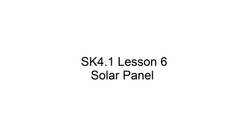 Thumbnail for SK4.1 L6 Solar Panel