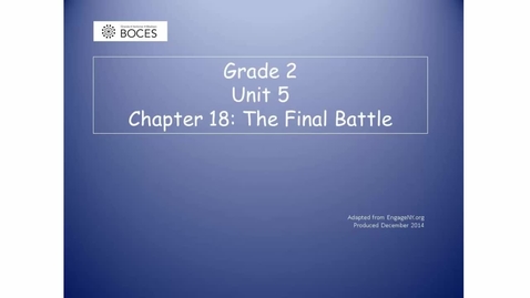 Thumbnail for Chapter 18 Skills Read Aloud: The Final Battle
