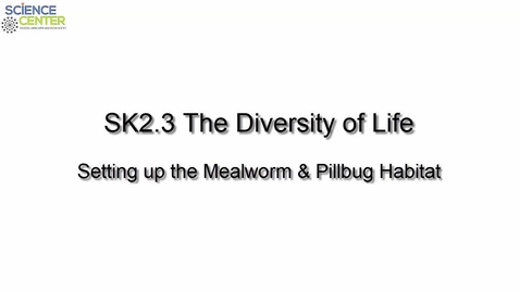 Thumbnail for SK2.3 Setting up the Habitat