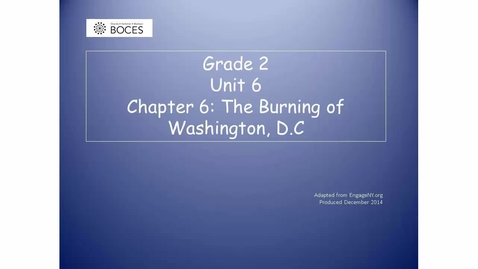 Thumbnail for Chapter 6 Skills Read Aloud: The Burning Of Washington, D.C.