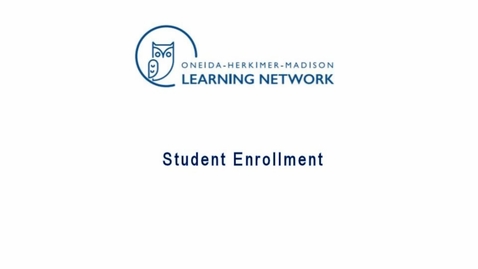 Thumbnail for entry Student Enrollment