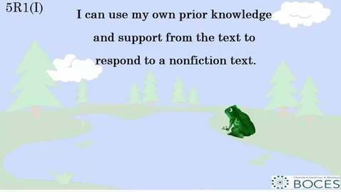 Thumbnail for 5R1: Nonfiction Text Responses