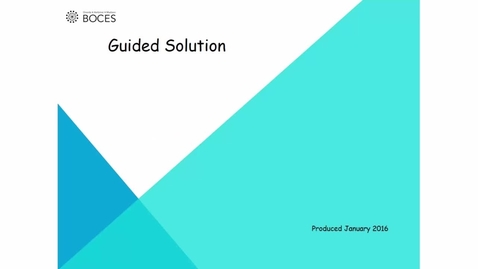 Thumbnail for Topic C: Solution 2