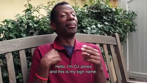 Thumbnail for It Took a Deaf Actor, CJ Jones, 40 Years to Achieved His Career in Hollywood!!