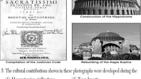Thumbnail for Global History: June 2011 - Question 5