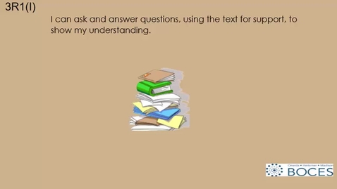 Thumbnail for entry 3R1: Informational Text Questions