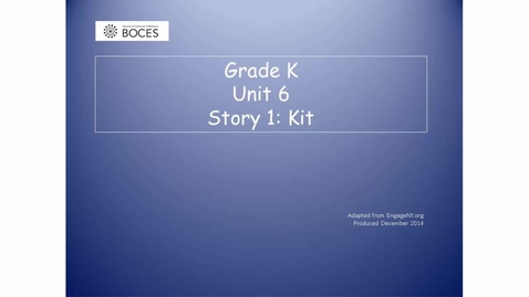 Thumbnail for Story 1 Skills Read Aloud: Kit